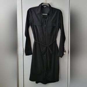 Express "the city shirt" black dress